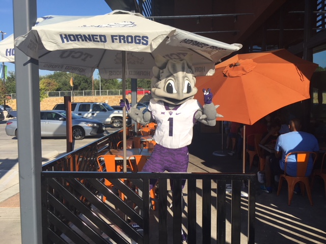 Super Frog in Forth Worth Blaze Pizza