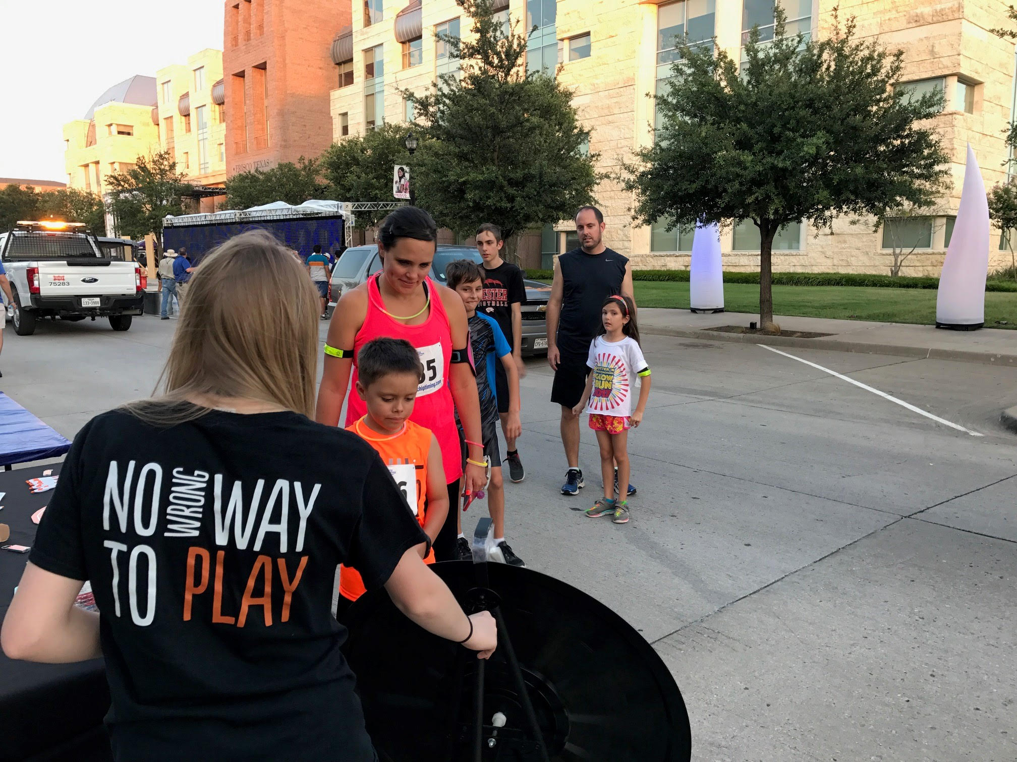 Blaze Pizza Frisco Glow Run