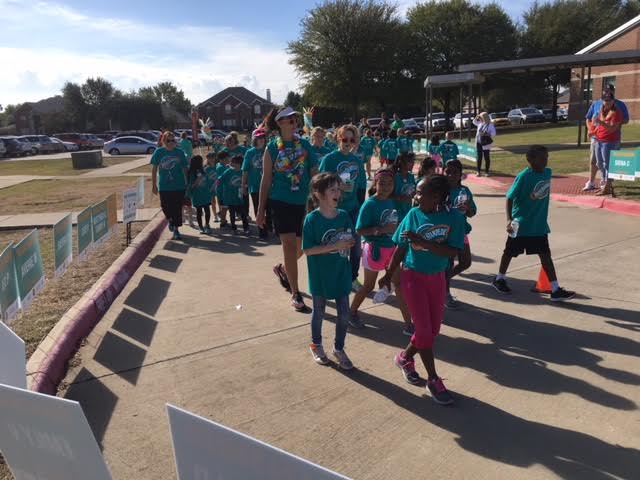 Fun Run at Smith Elementary in Frisco